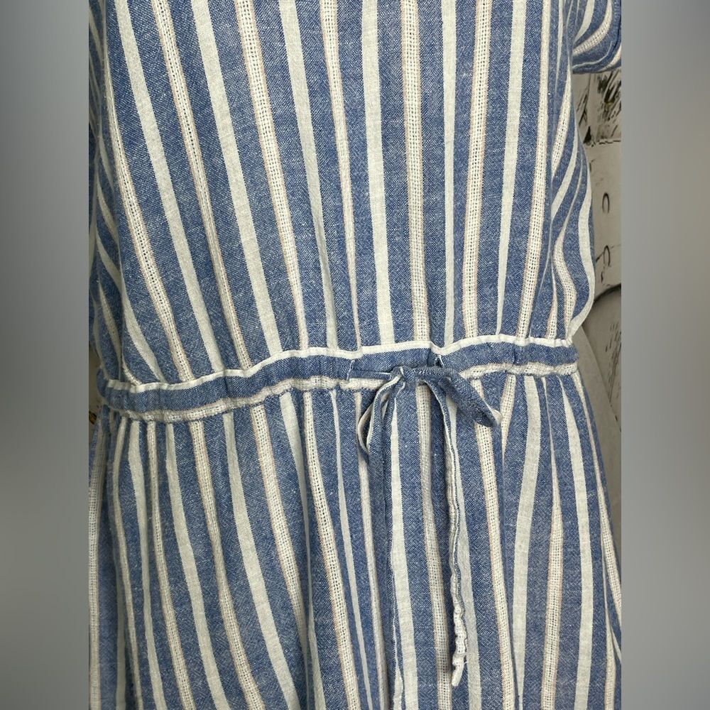 Rails Emma Mykonos Stripe Linen Blend Mini Dress … - image 3